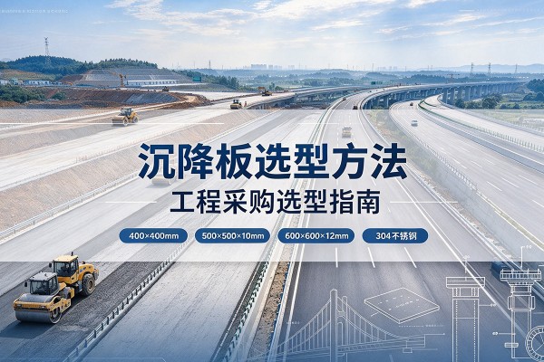 山西沉降板选择方法
