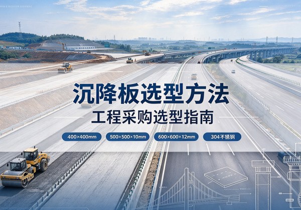山西沉降板选择方法