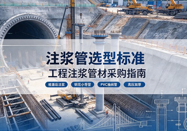 山西注浆管选型标准